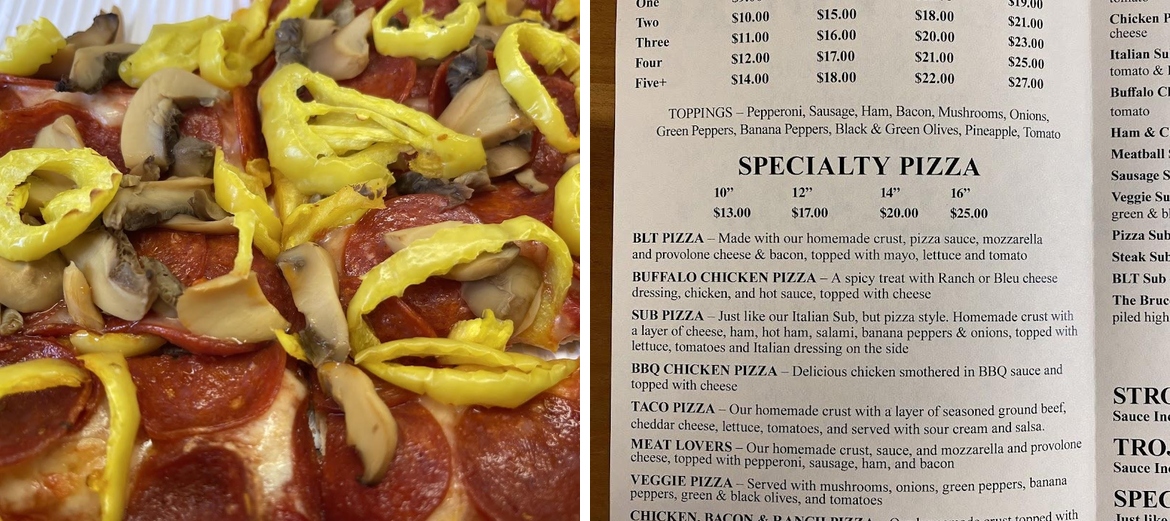 Pizza Burg - Centerburg Menu